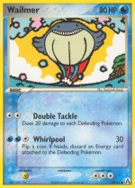 Carte Pokémon: Wailmer