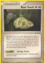 Carte Pokémon: Fossile racine