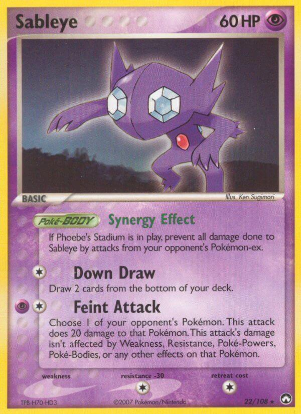 Carte Pokémon: Sableye [Tenefix]