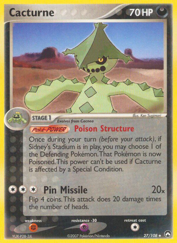 Carte Pokémon: Cacturne [Cacturne]