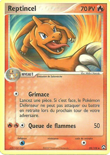 Carte Pokémon: Charmeleon [Reptincel]