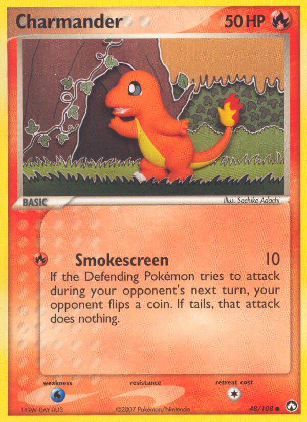 Carte Pokémon: Charmander [Salamèche]