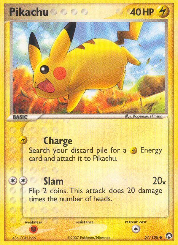 Carte Pokémon: Pikachu [Pikachu]