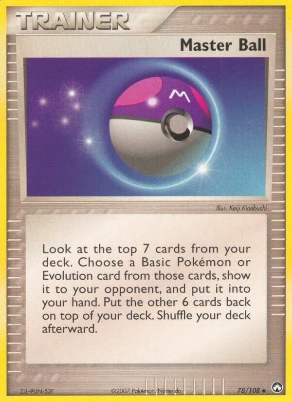 Carte Pokémon: Master Ball [Master Ball]