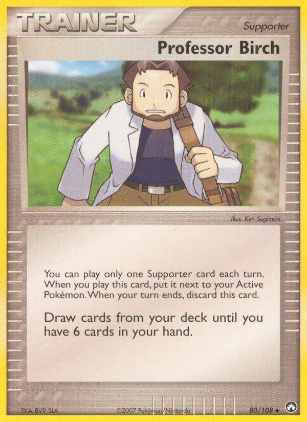 Carte Pokémon: Professor Birch [Prof. Seko]