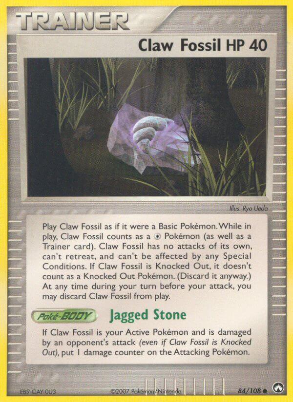 Carte Pokémon: Claw Fossil [Fossile griffe]