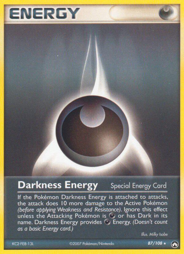 Carte Pokémon: Darkness Energy [Énergie Obscurité]