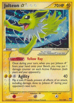 Carte Pokémon: Jolteon star