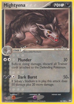 Carte Pokémon: Mightyena