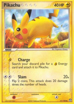 Carte Pokémon: Pikachu