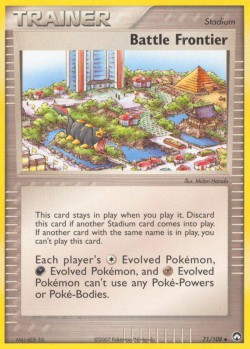 Carte Pokémon: Battle Frontier