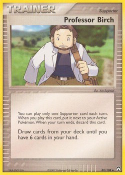 Carte Pokémon: Professor Birch