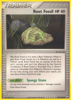 Carte Pokémon: Root Fossil