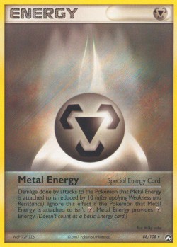 Carte Pokémon: Metal Energy