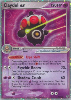 Carte Pokémon: Claydol ex