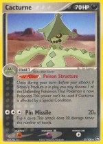 Carte Pokémon: Cacturne