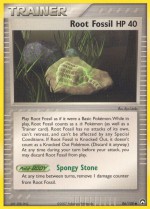 Carte Pokémon: Fossile racine