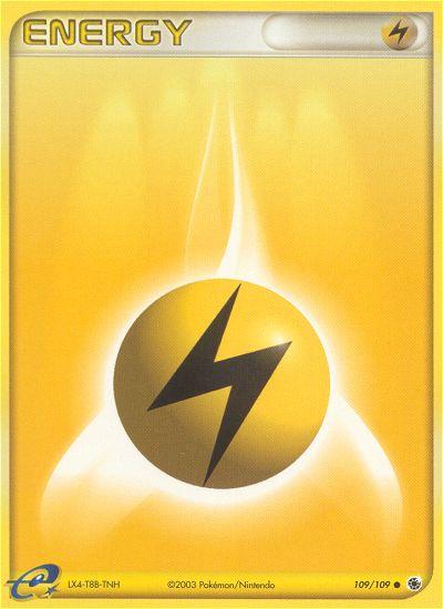 Carte Pokémon: Lightning Energy [Énergie Électrique]