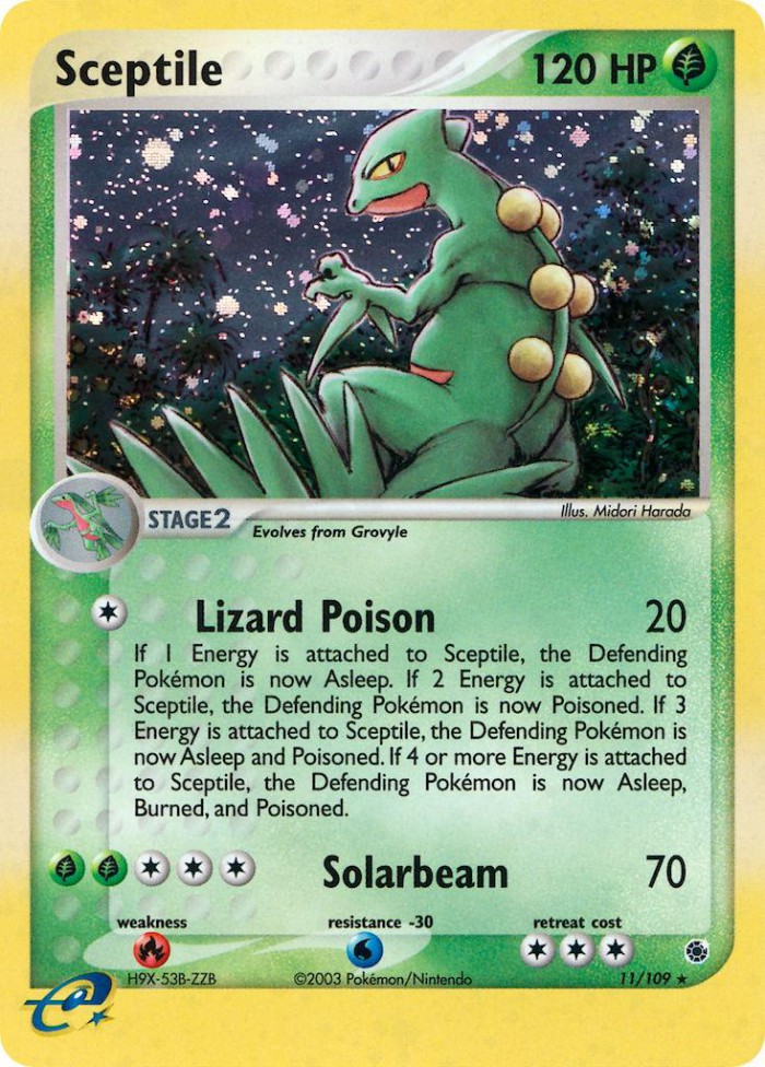 Carte Pokémon: Sceptile [Jungko]