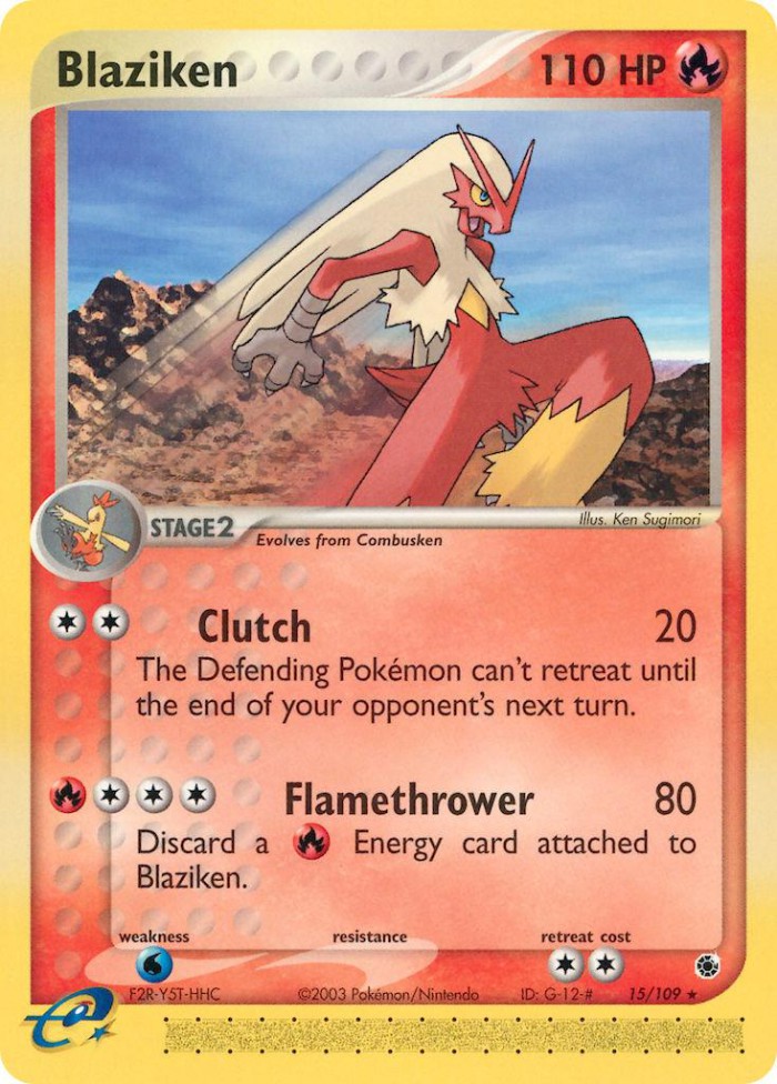 Carte Pokémon: Blaziken [Brasegali]