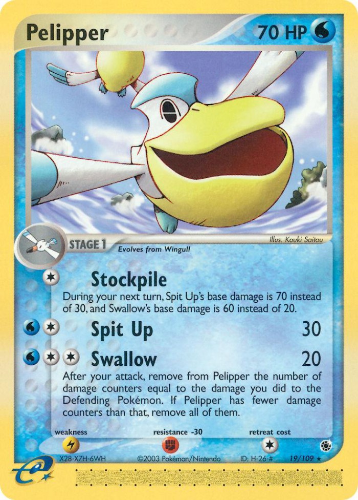 Carte Pokémon: Pelipper [Bekipan]