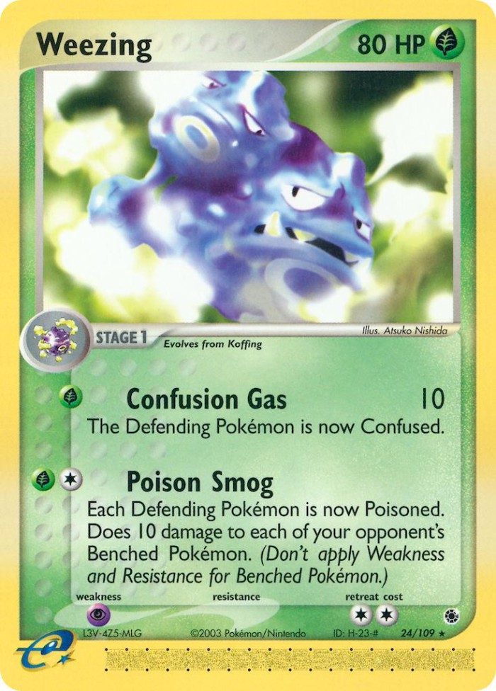 Carte Pokémon: Weezing [Smogogo]