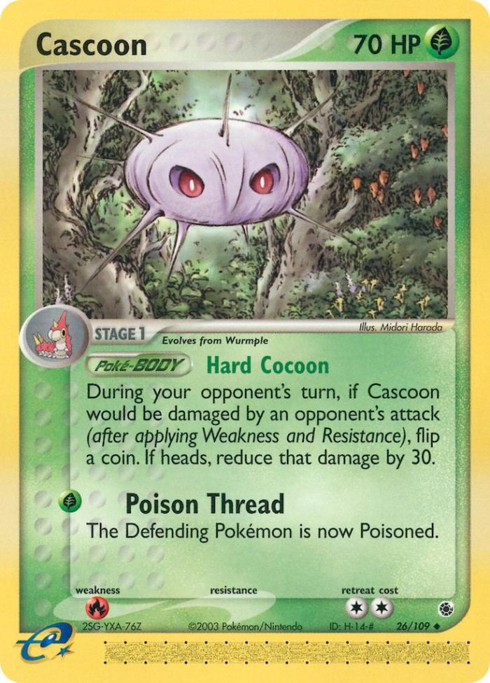 Carte Pokémon: Cascoon [Blindalys]