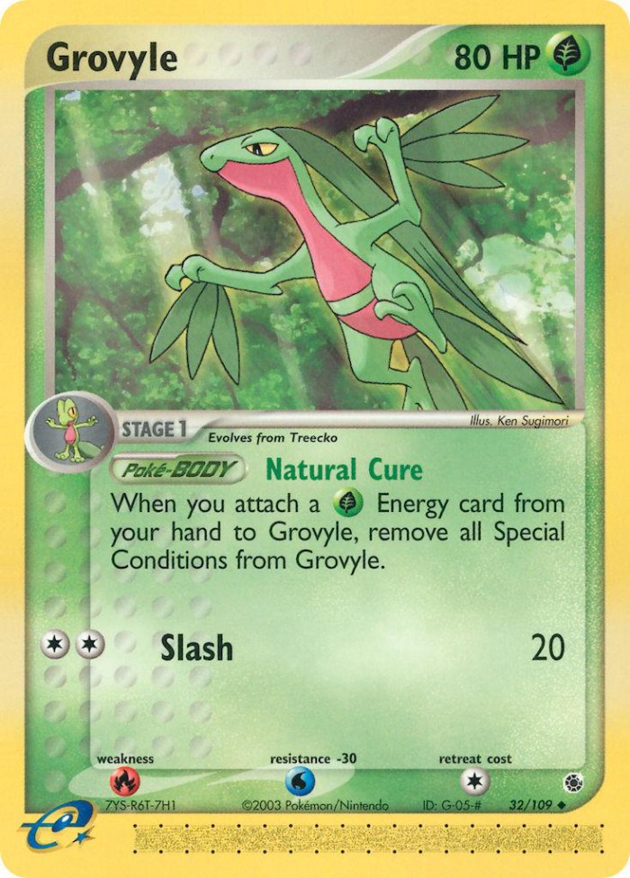 Carte Pokémon: Grovyle [Massko]