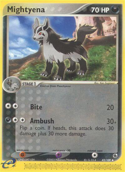 Carte Pokémon: Mightyena [Grahyena]