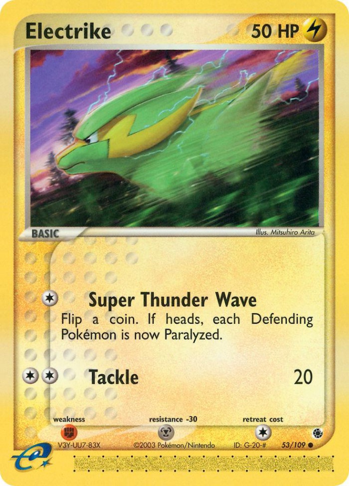 Carte Pokémon: Electrike [Dynavolt]