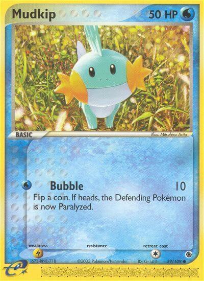 Carte Pokémon: Mudkip [Gobou]