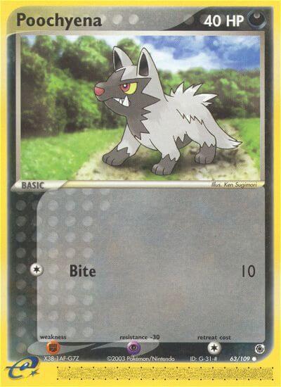 Carte Pokémon: Poochyena [Medhyena]