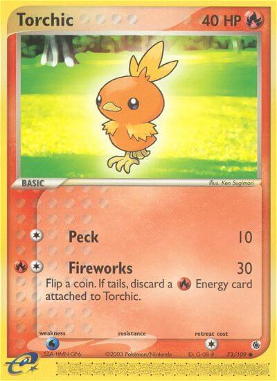 Carte Pokémon: Torchic [Poussifeu]