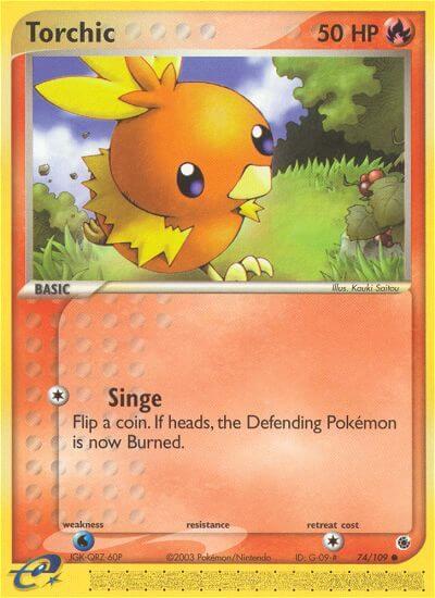 Carte Pokémon: Torchic [Poussifeu]