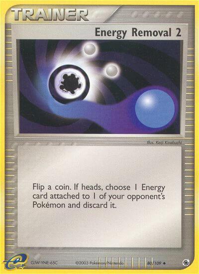 Carte Pokémon: Energy Removal 2 [Suppression d'énergie 2]