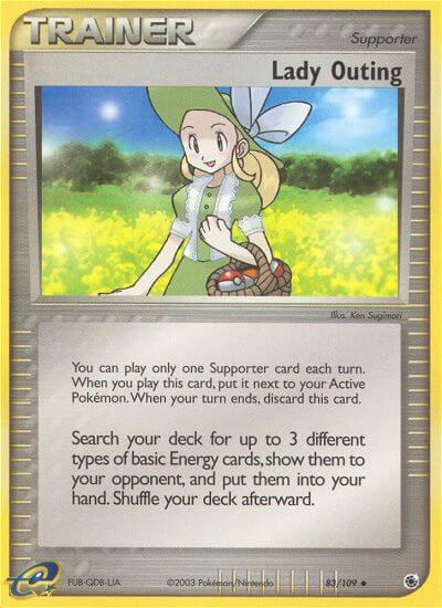 Carte Pokémon: Lady Outing [Mademoiselle Sortie]