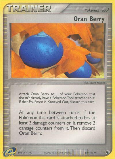 Carte Pokémon: Oran Berry [Baie Oran]