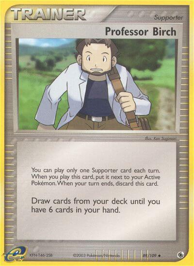 Carte Pokémon: Professor Birch [Prof. Seko]