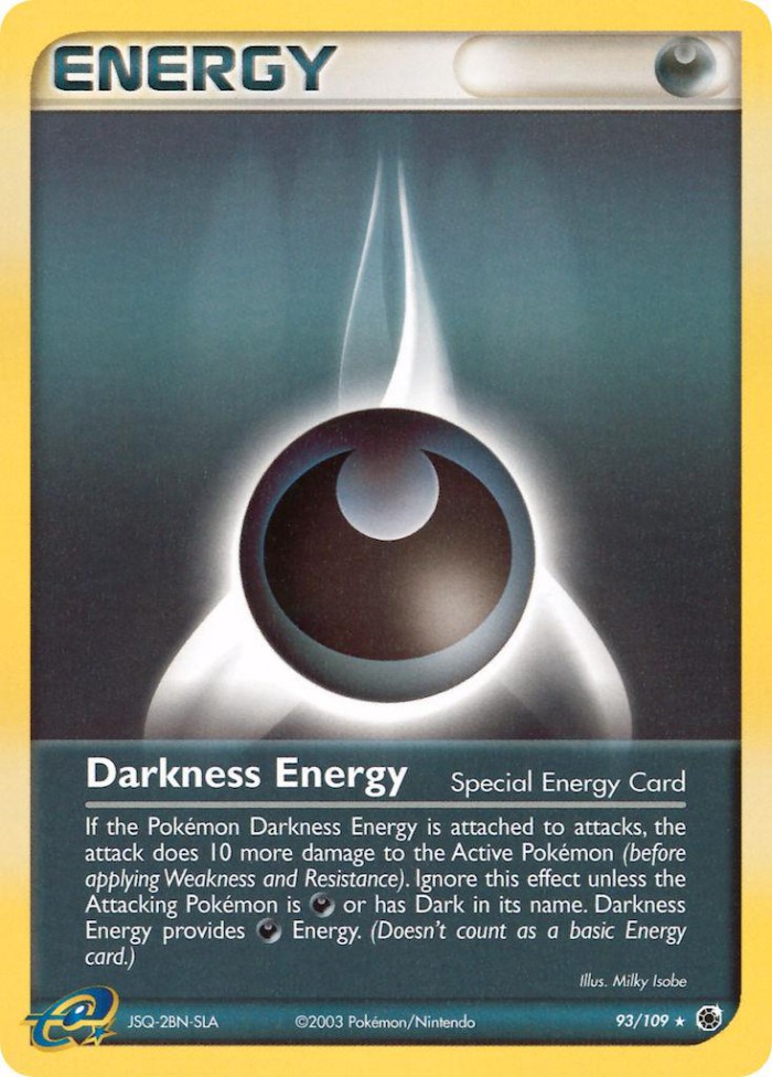 Carte Pokémon: Darkness Energy [Énergie Obscurité]