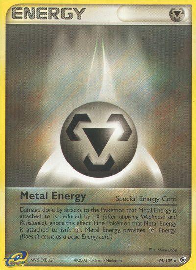 Carte Pokémon: Metal Energy [Énergie Métal]