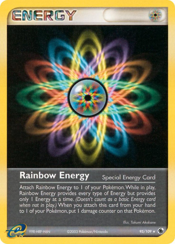 Carte Pokémon: Rainbow Energy [Énergie Multicolore]