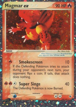 Carte Pokémon: Magmar ex