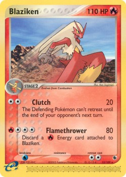 Carte Pokémon: Blaziken