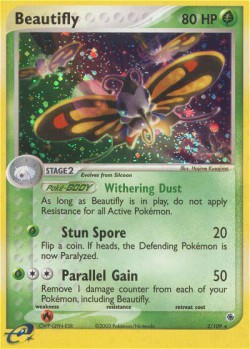 Carte Pokémon: Beautifly