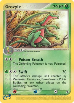 Carte Pokémon: Grovyle