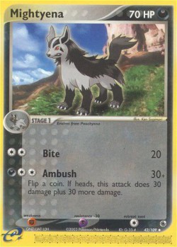 Carte Pokémon: Mightyena