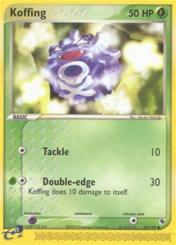 Carte Pokémon: Koffing