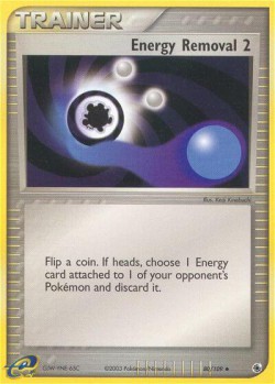 Carte Pokémon: Energy Removal 2