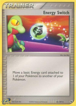 Carte Pokémon: Energy Switch