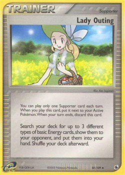 Carte Pokémon: Lady Outing